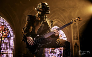 Ghost nameless Ghould playing bass in Lille