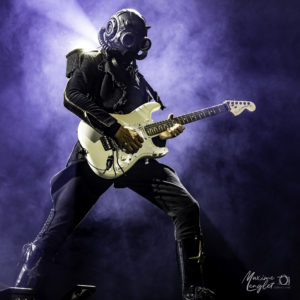 Nameless ghoul from ghost on guitar