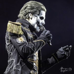 papa emeritus IV from ghost in lille