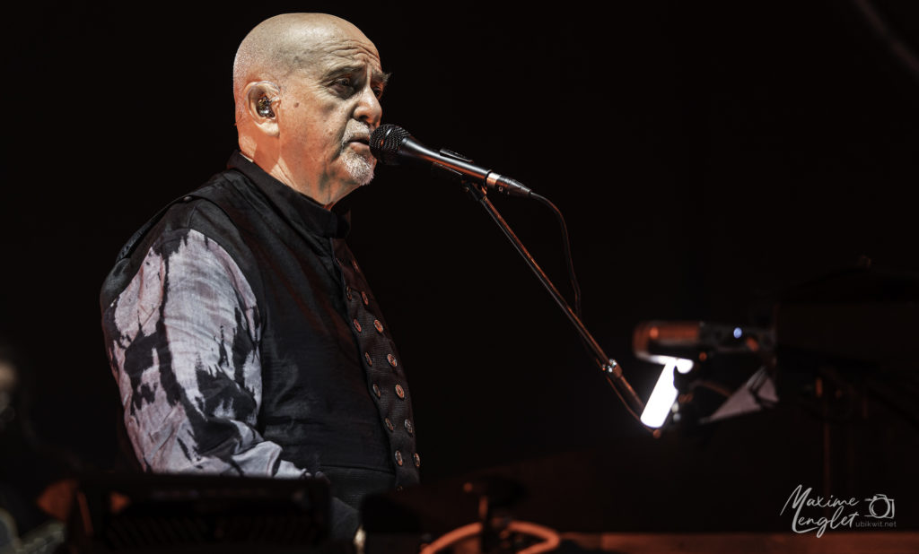 Peter Gabriel au clavier Stade Pierre Mauroy