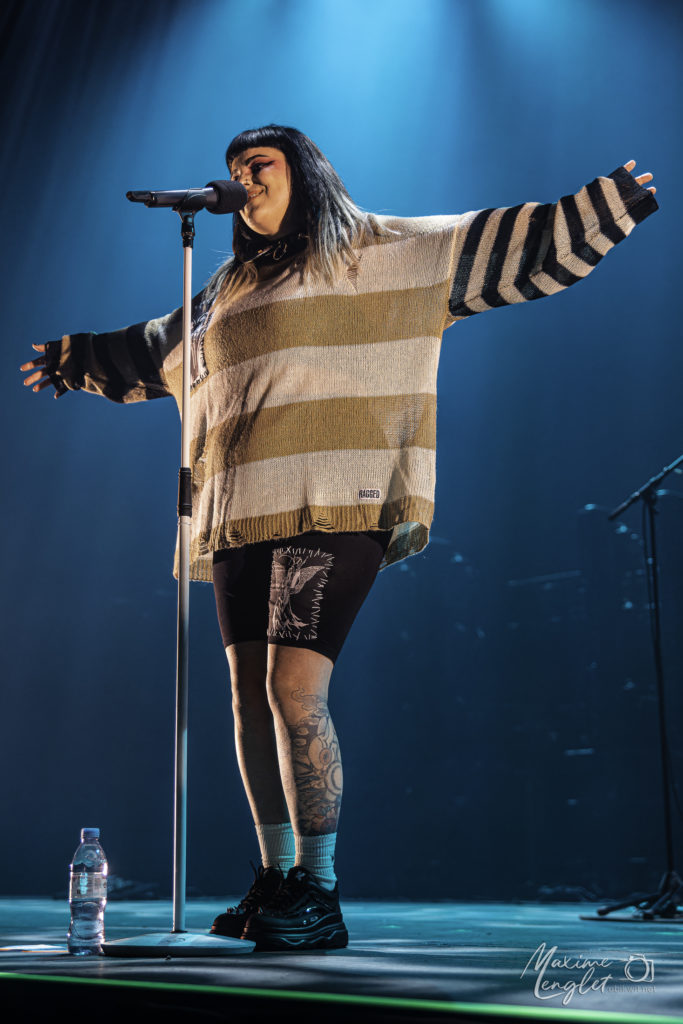 Katy Jackson de Tigress en première partie d'Evanescence