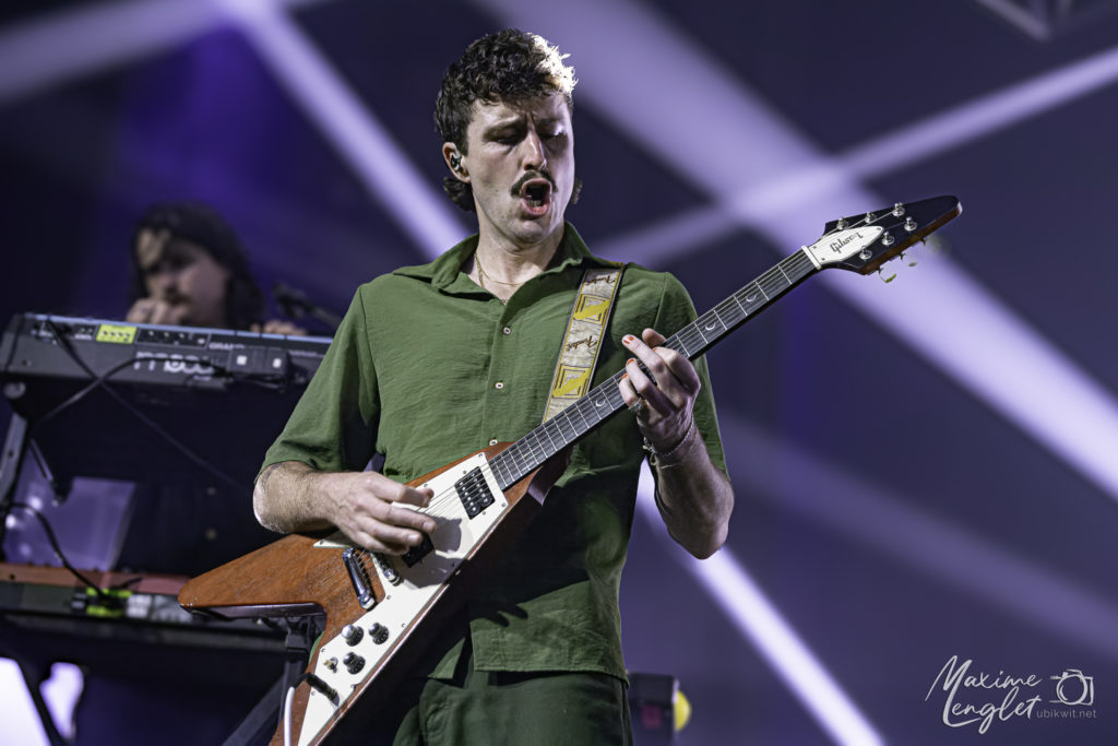 Joey Walker guitariste de King Gizzard and The Lizard Wizard à Lille