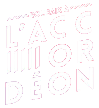 Logo de la salle de concert Roubaix à l'accordéon