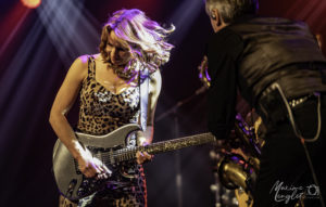 Ana Popovic jamming with Claudio Giovagnoli