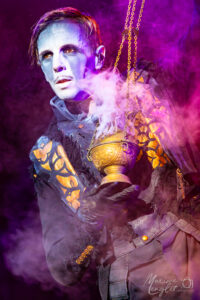 Falk Maria Dorn de Powerwolf au Zénith de Lille