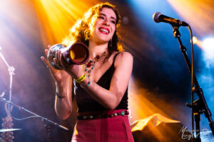 Hajar Benshain au Grand Mix