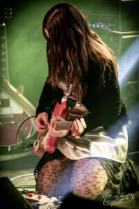 Ally Venable sur la scène de Blues en Mars