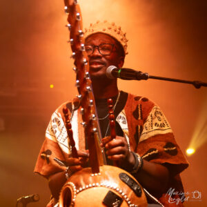 Drissa Kini à la Kora Harmattan Brothers