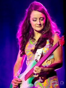 Abby Jo Powell on bass